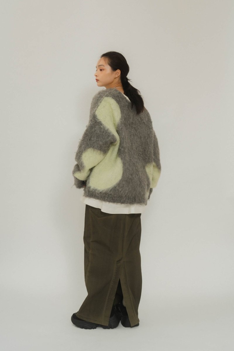 Uneck knit pullover(unisex)/2color - KNUTH MARF