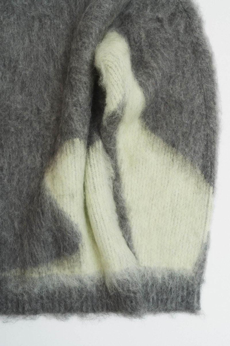 Uneck knit pullover(unisex)/2color - KNUTH MARF