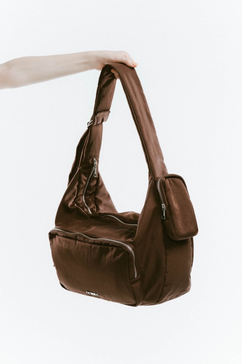 useful nylon shoulder bag/2color - KNUTH MARF