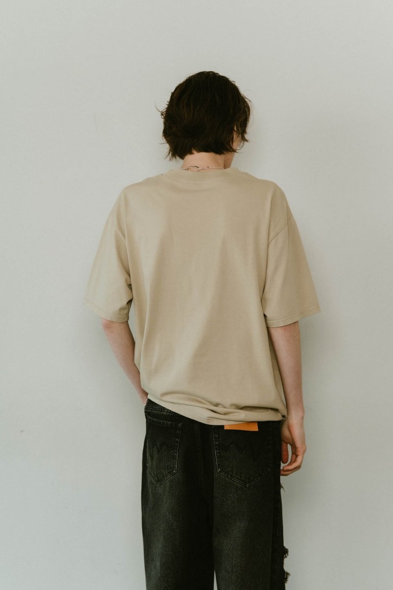 vintage print T shirt(unisex)/4color - KNUTH MARF