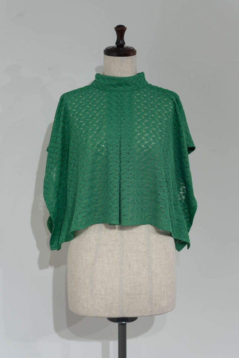 2way drost lace blouse/black - KNUTH MARF