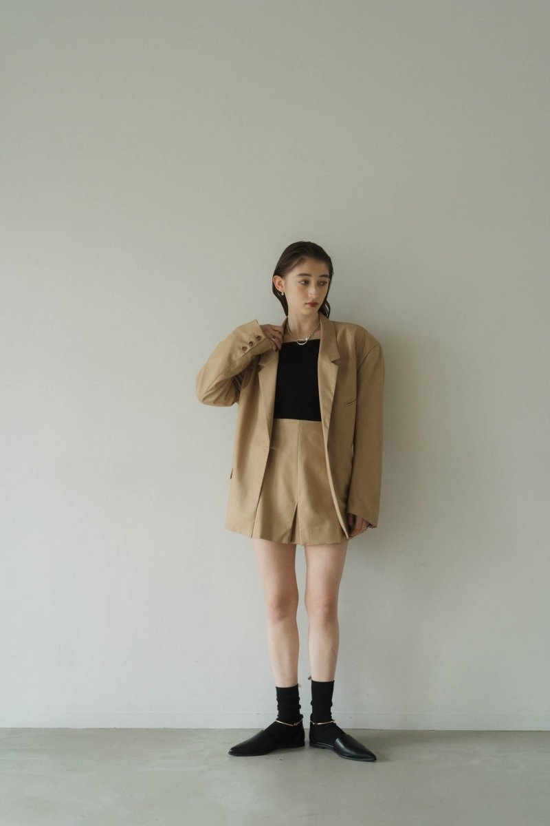 2way handsome jacket/beige - KNUTH MARF