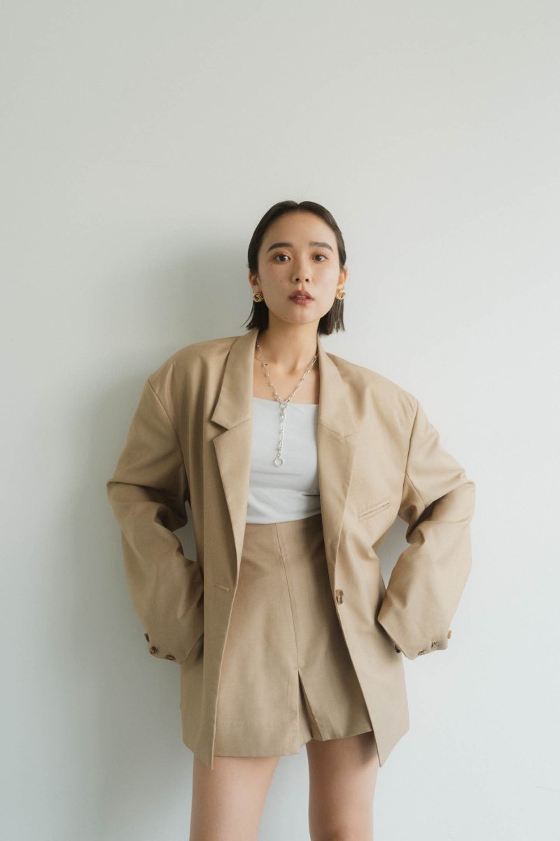 2way handsome jacket/beige - KNUTH MARF
