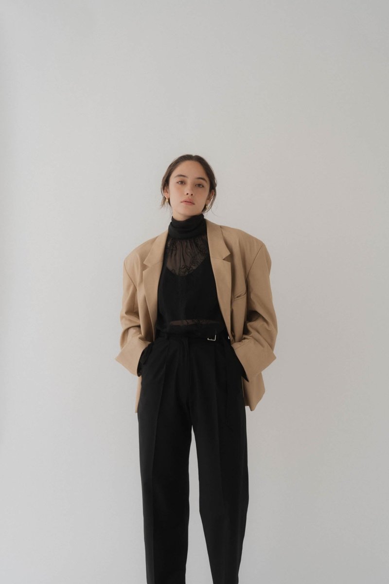 2way handsome jacket/beige - KNUTH MARF