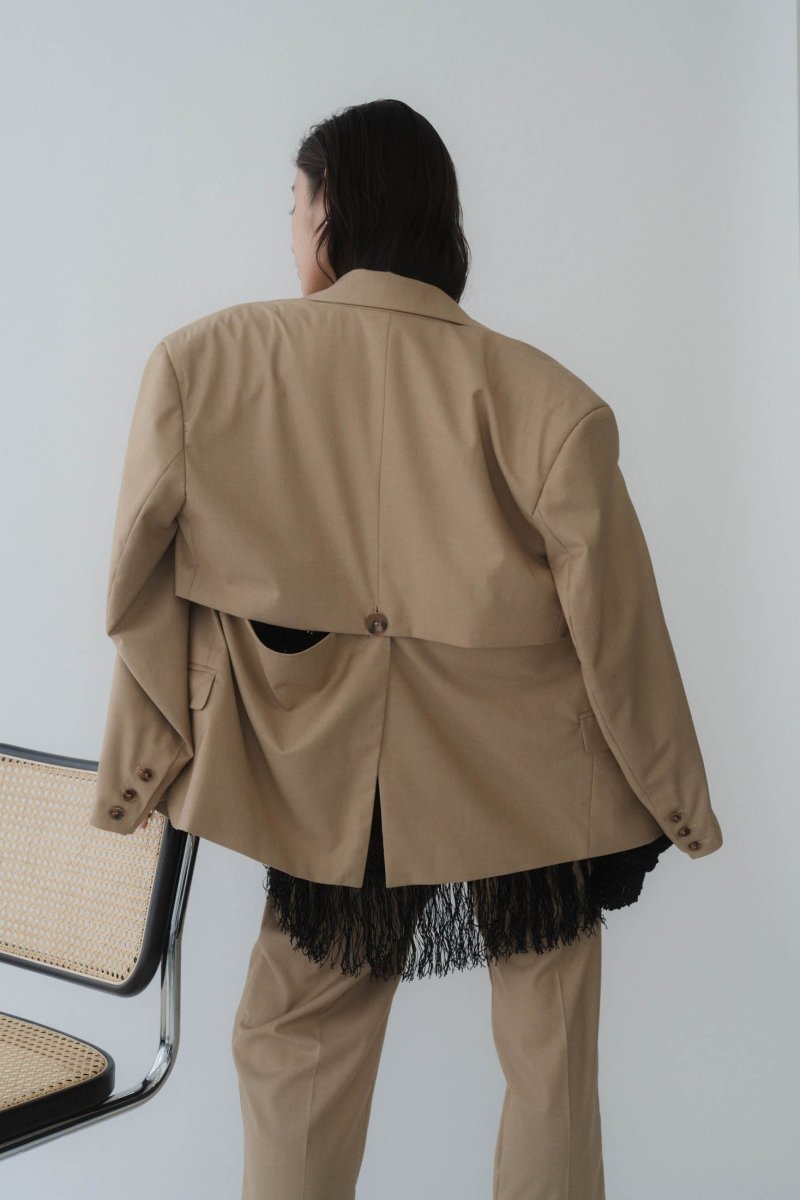 2way handsome jacket/beige | KNUTH MARF