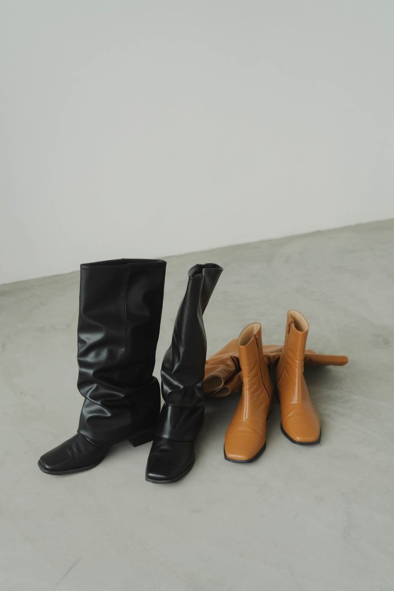 2way loose long boots/2color - KNUTH MARF