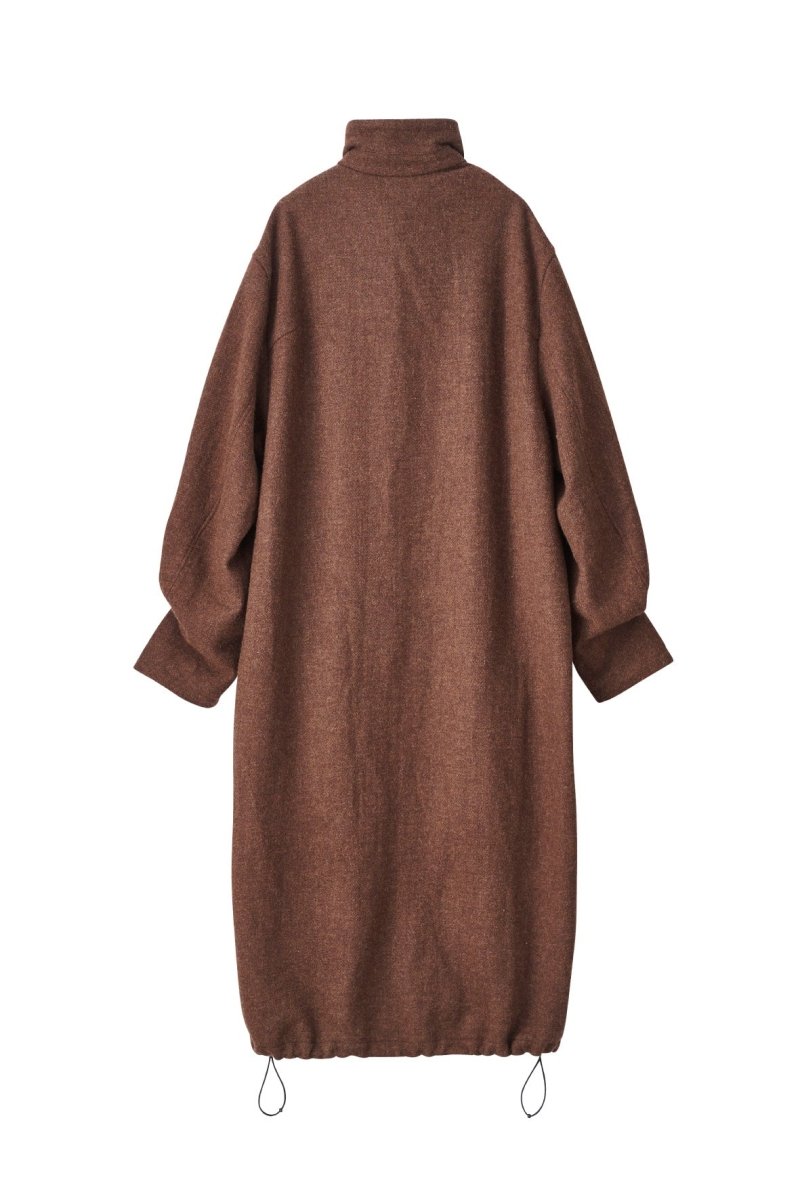2way wool long coat(unisex)/brown - KNUTH MARF