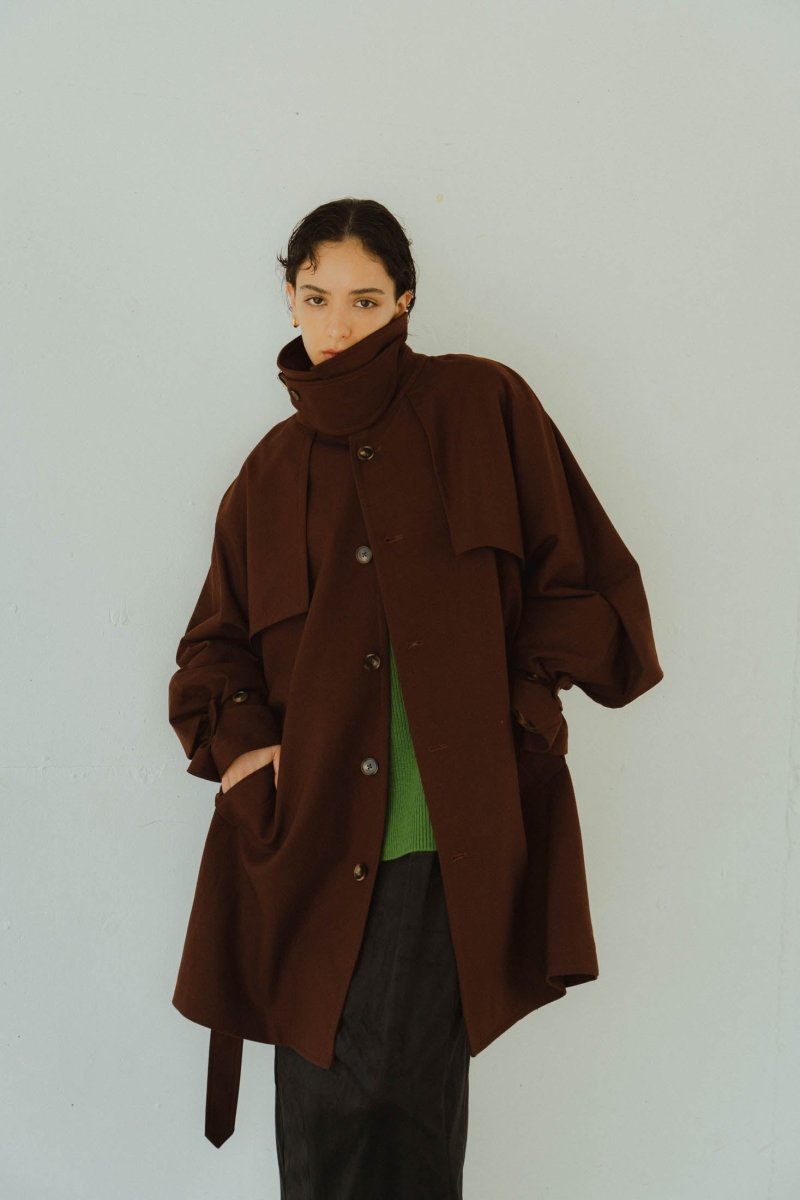 国産定番KnuthMarf:3way dolman trench coat ジャケット・アウター