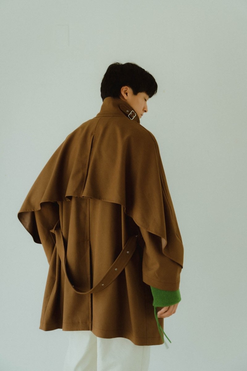 3way dolman trench coat/khakibrown - KNUTH MARF