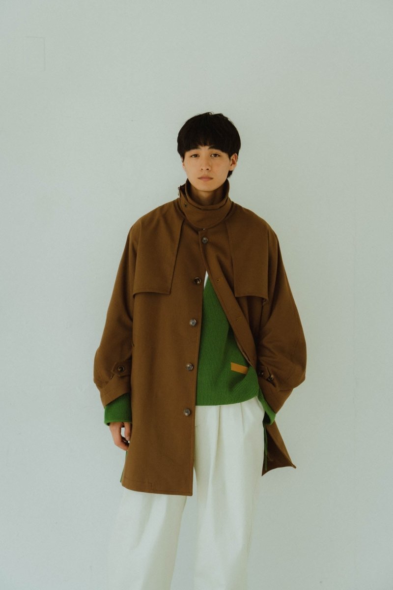 3way dolman trench coat/khakibrown - KNUTH MARF