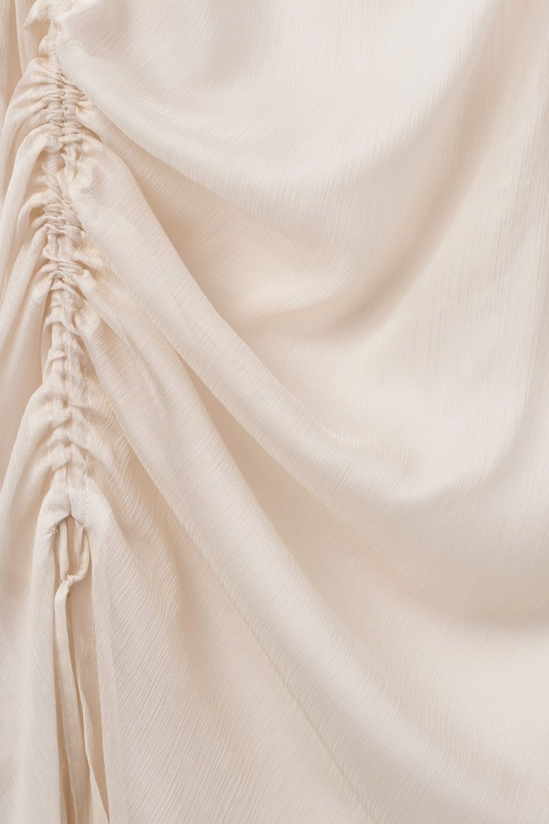 asymmetry sheer long one piece/4color - KNUTH MARF