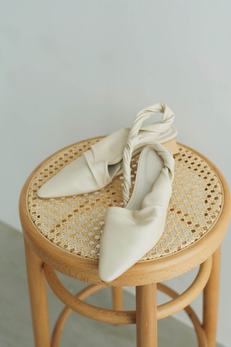 asymmetry twist heel/2color - KNUTH MARF