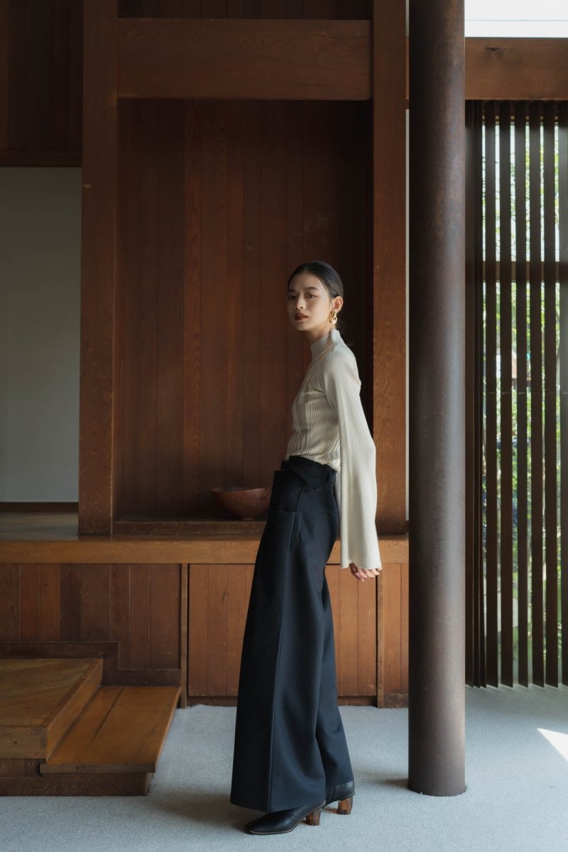 bumpy wide sleeve knit/2color - KNUTH MARF