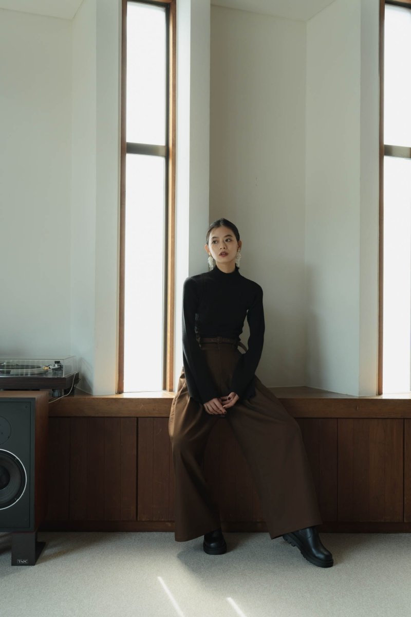 bumpy wide sleeve knit/2color - KNUTH MARF