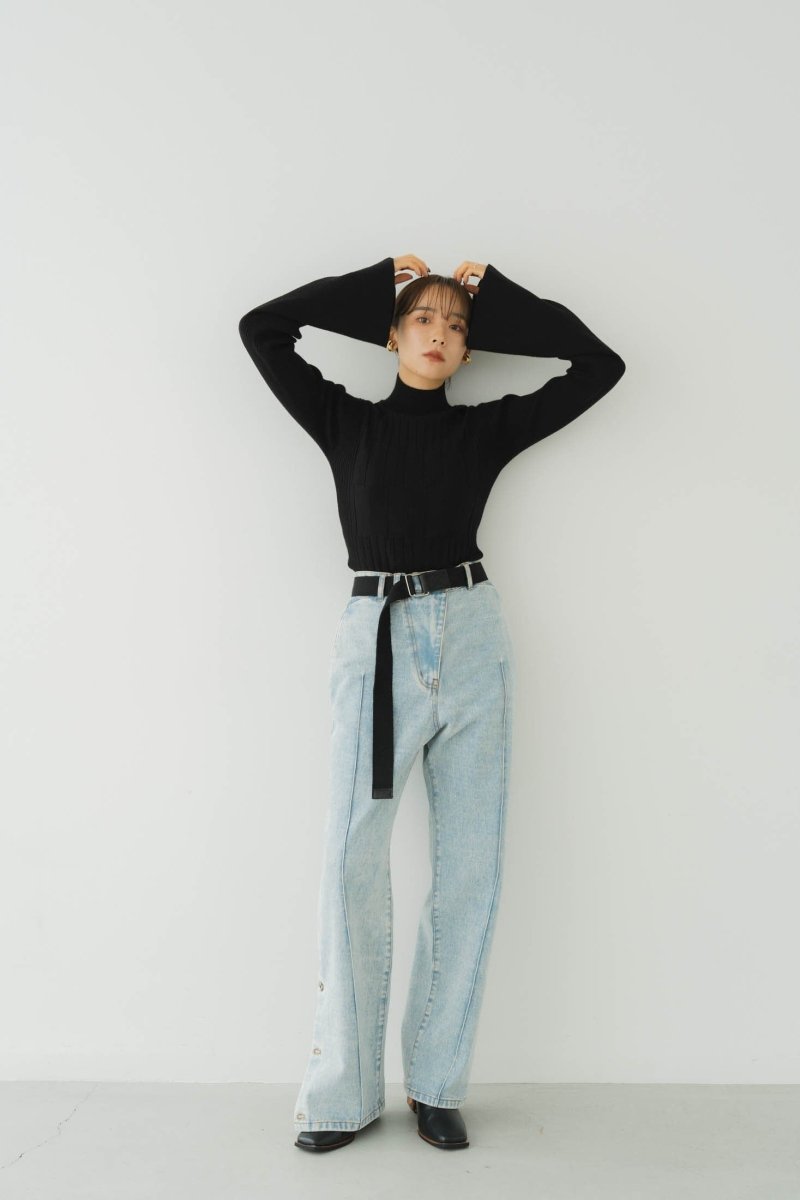 bumpy wide sleeve knit/2color - KNUTH MARF
