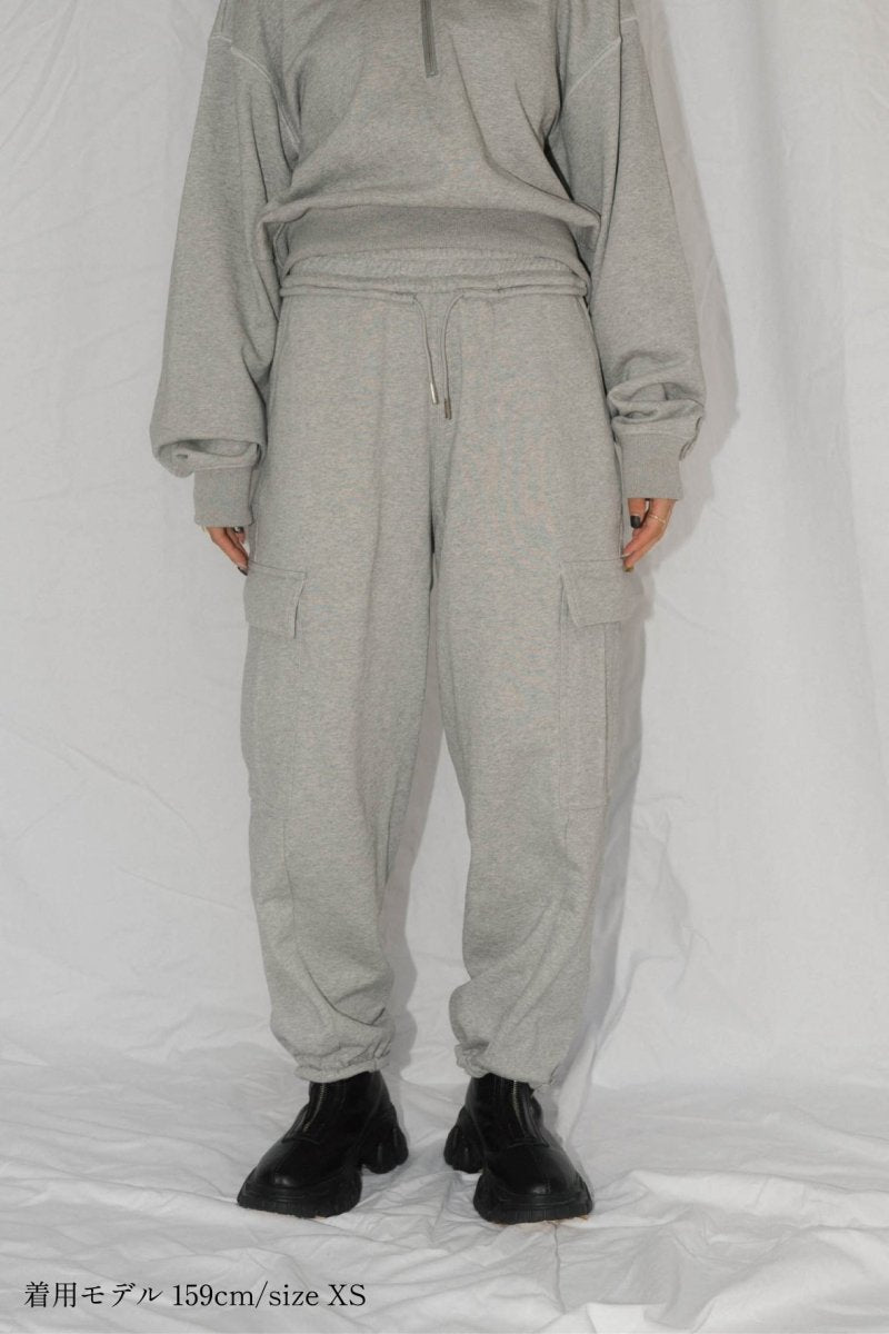 cargo sweat pants(unisex)/3color - KNUTH MARF