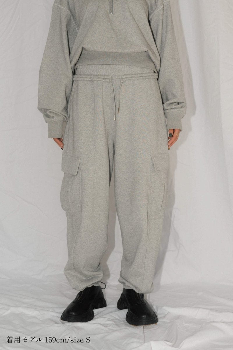 cargo sweat pants(unisex)/3color - KNUTH MARF