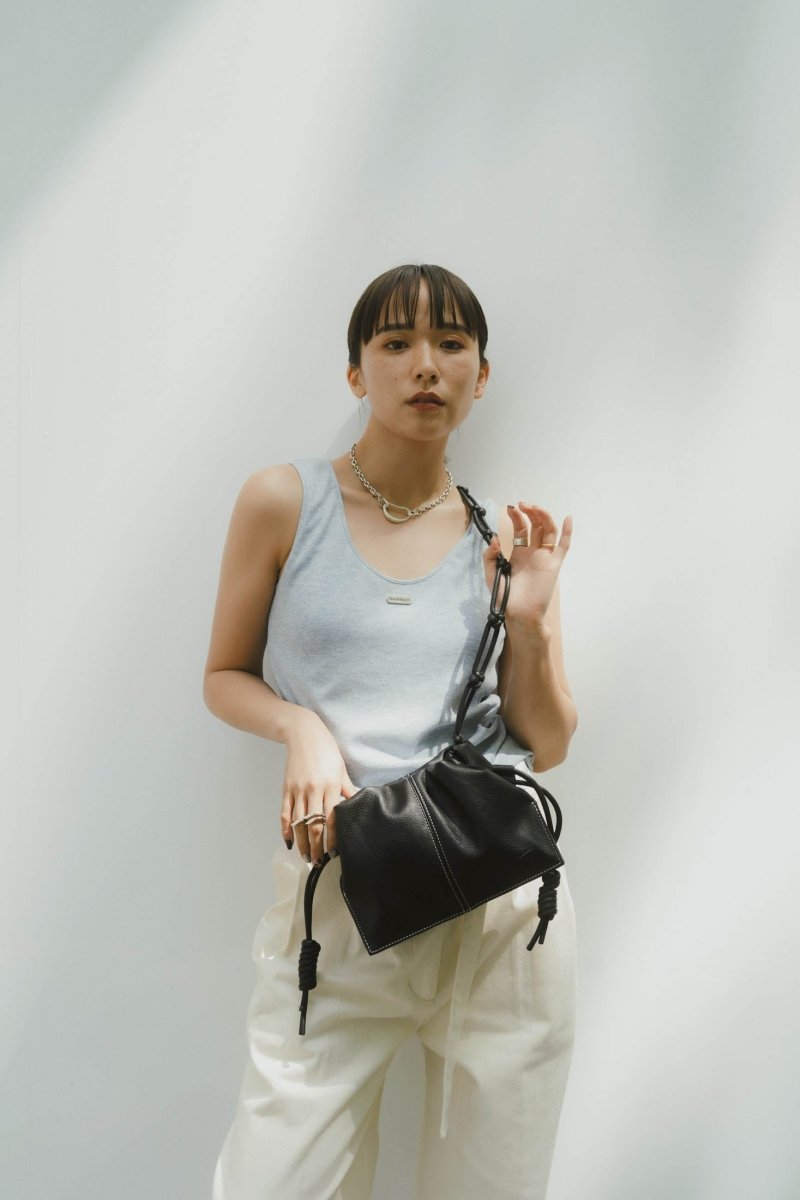 chain design stitch bag - KNUTH MARF