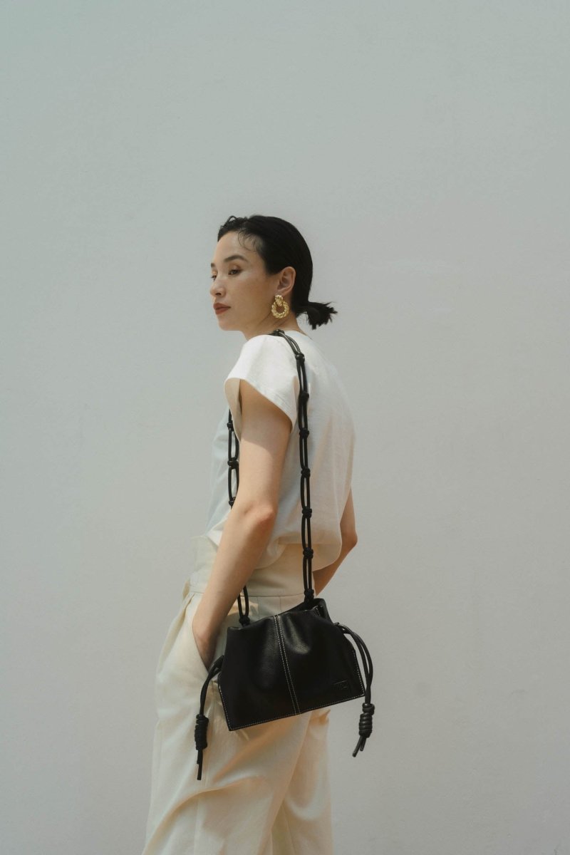 chain design stitch bag - KNUTH MARF