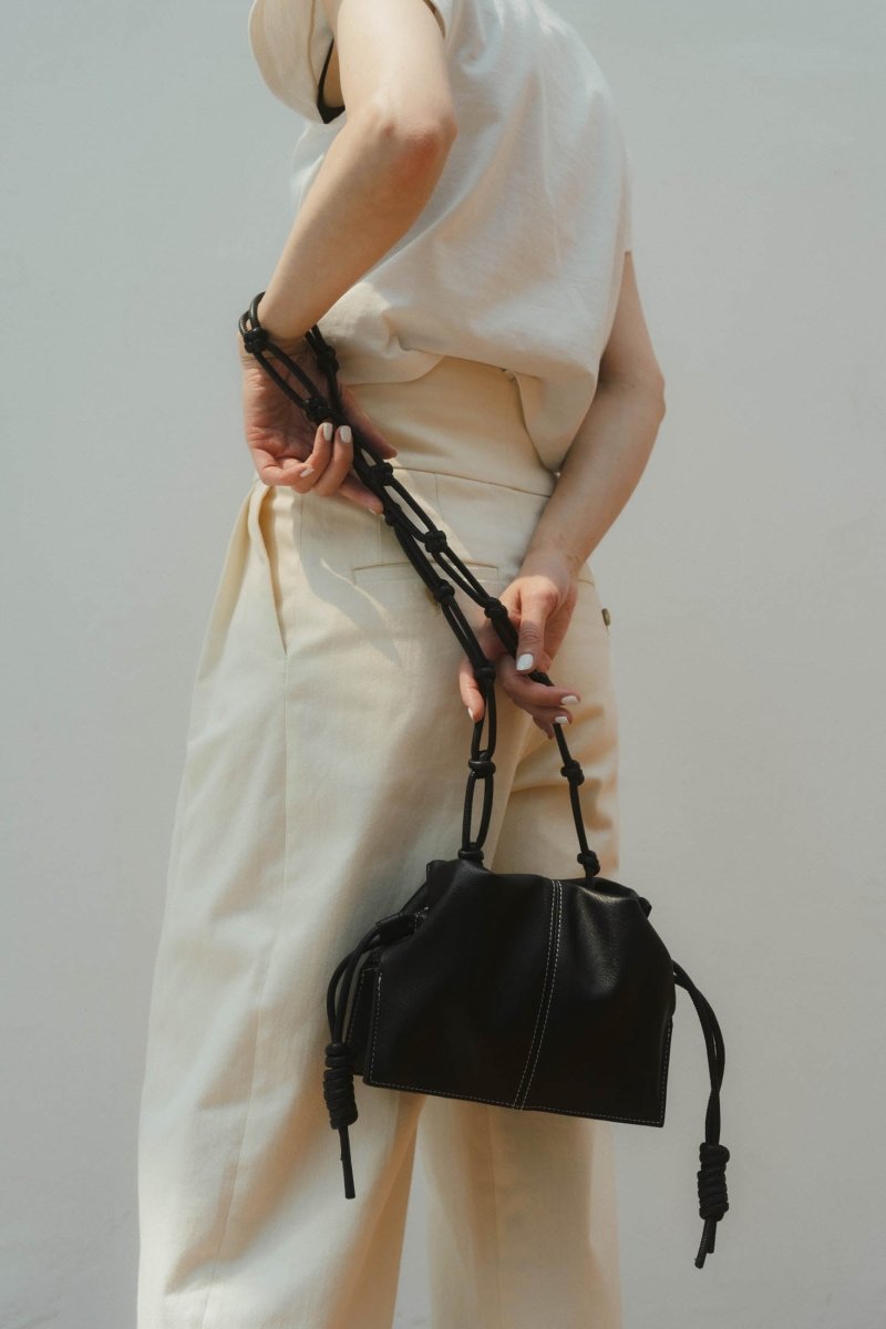 chain design stitch bag - KNUTH MARF