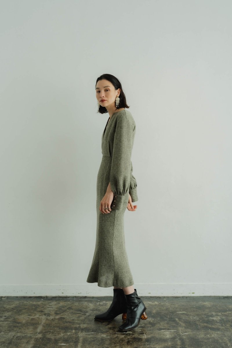 clear heel boots/2color - KNUTH MARF