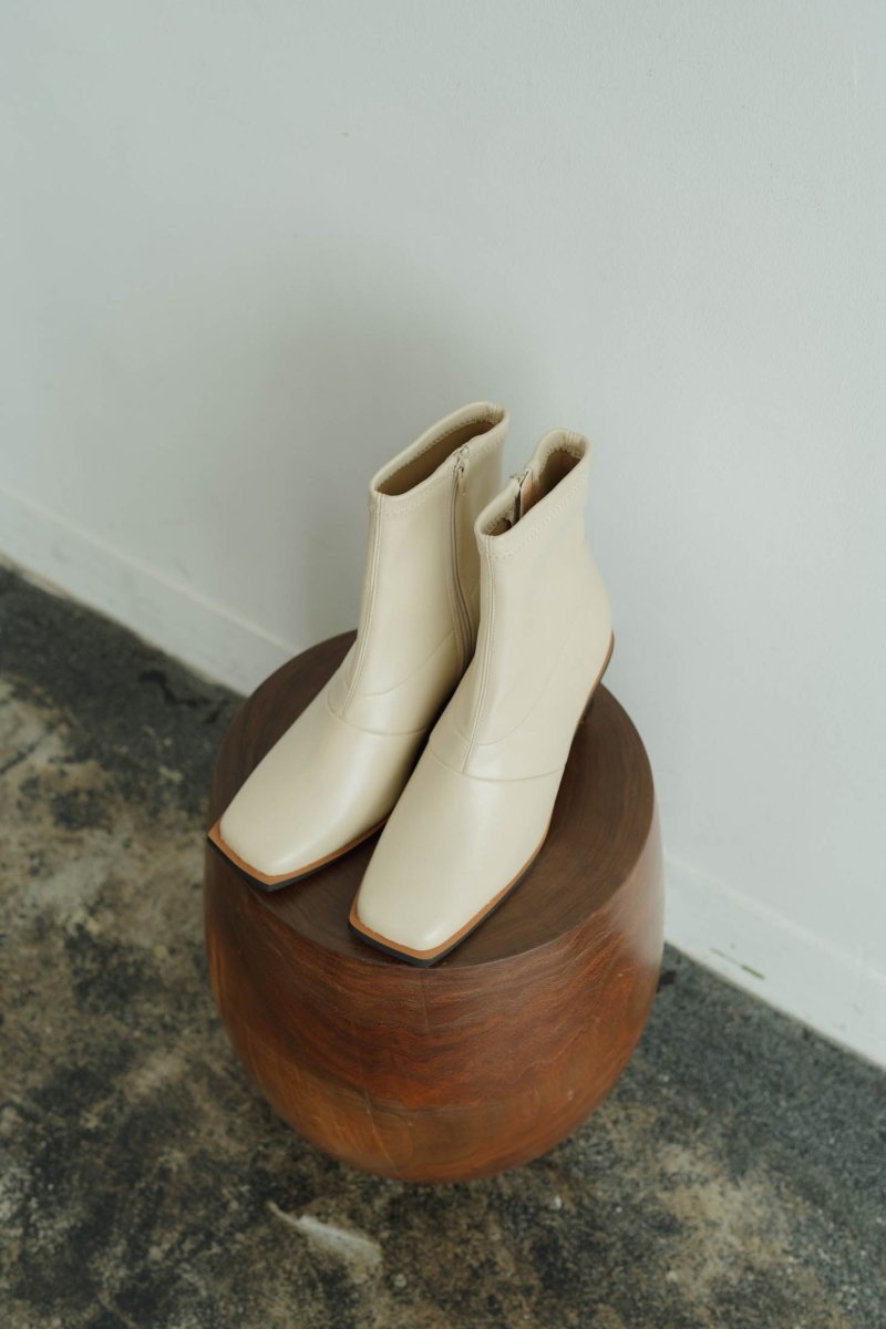clear heel boots/2color - KNUTH MARF