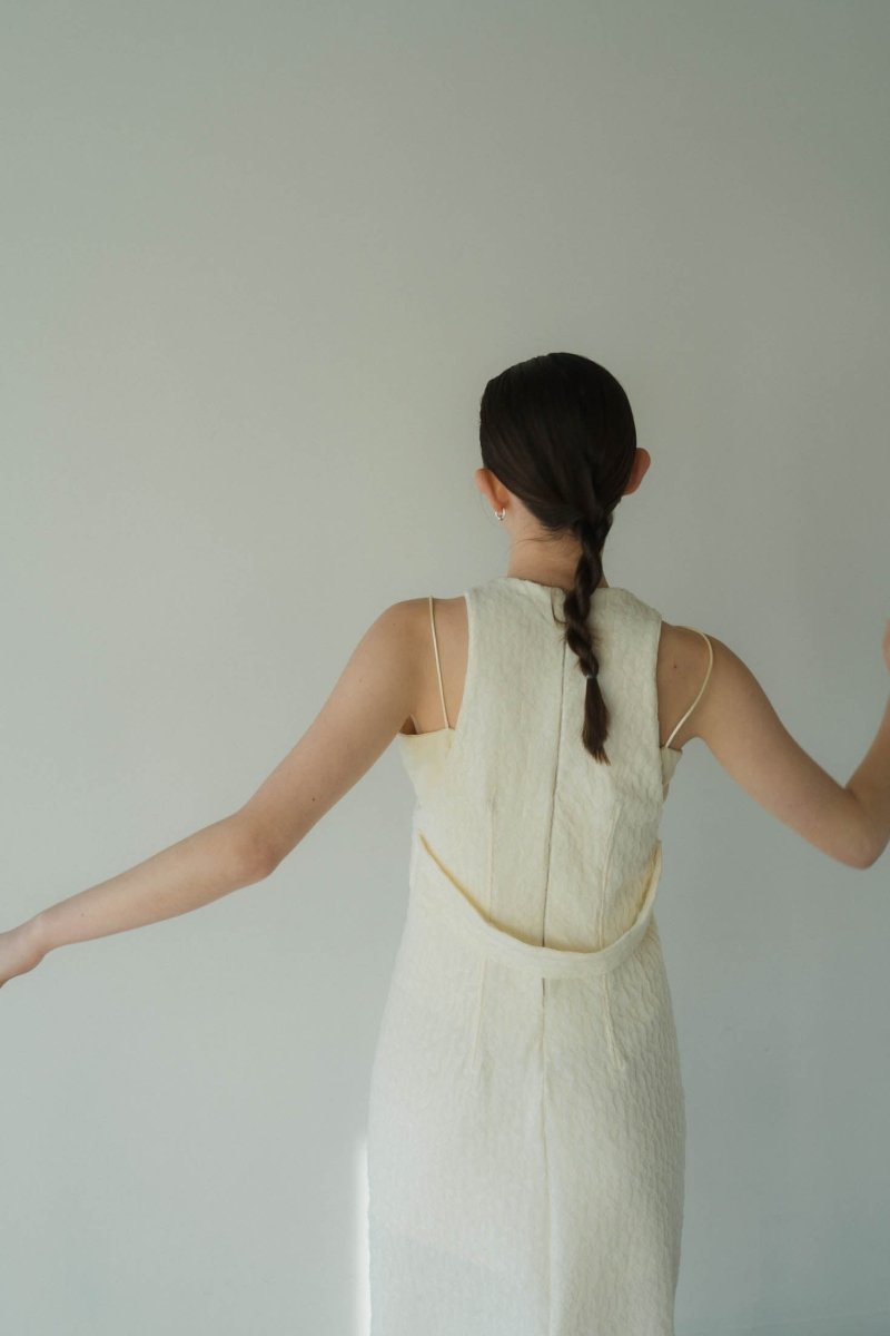 cup in jacquard one piece/ivory - KNUTH MARF