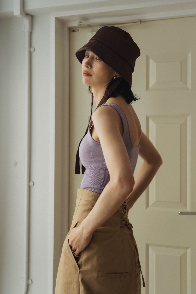 cup in square tank top/3color - KNUTH MARF