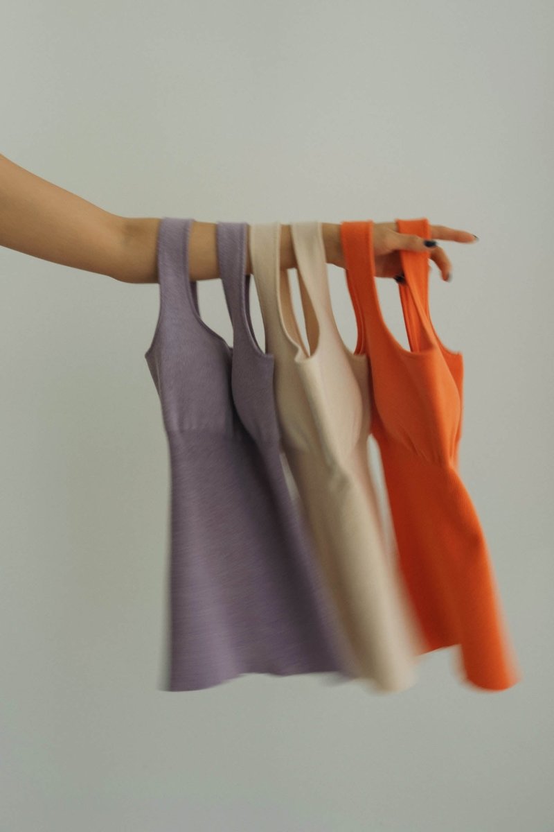 cup in square tank top/3color - KNUTH MARF