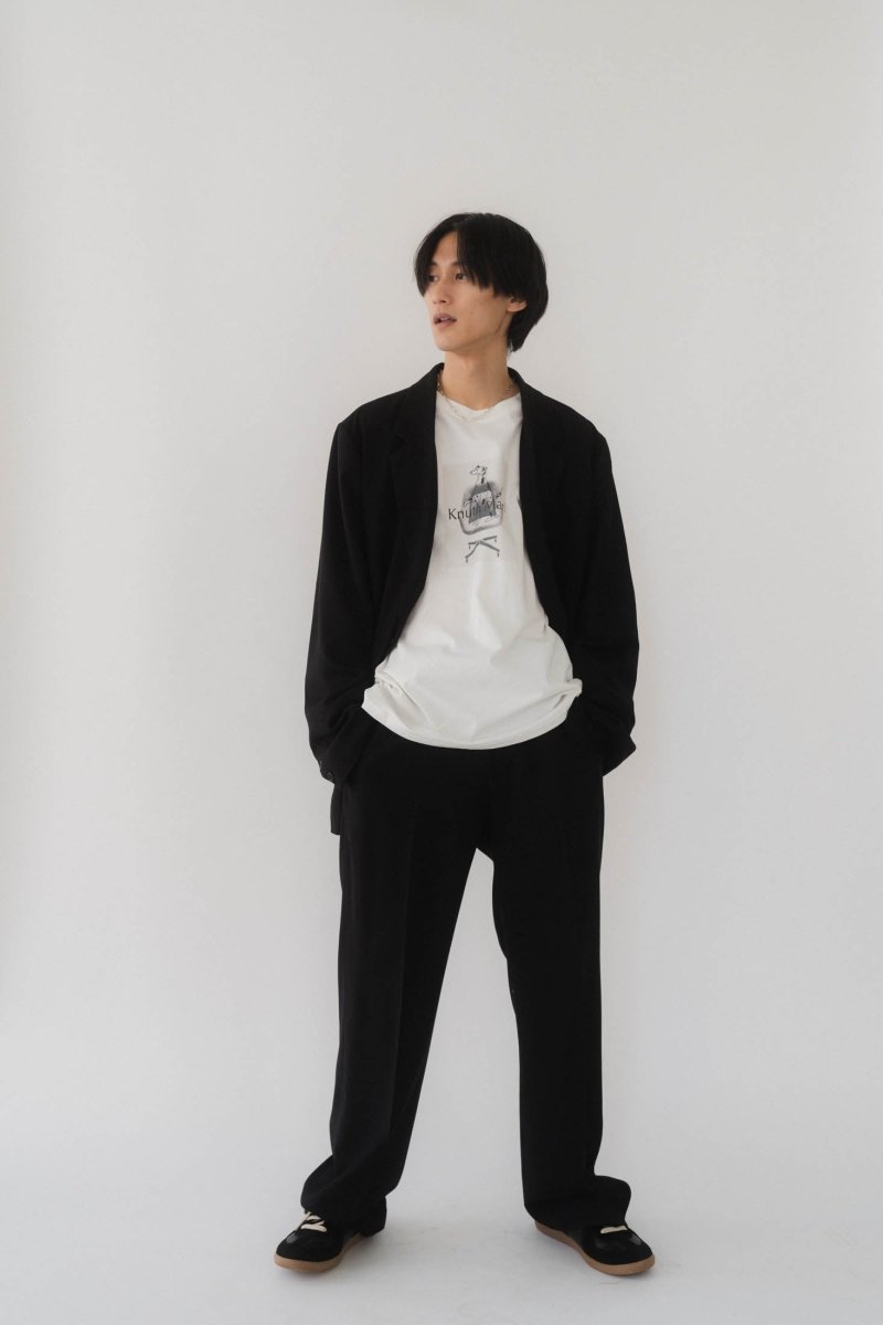Dalmatian print Longsleeve T-shirt - KNUTH MARF