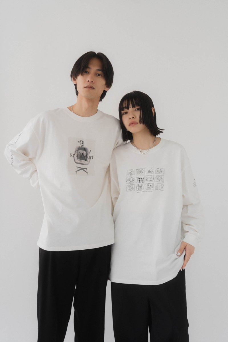 Dalmatian print Longsleeve T-shirt - KNUTH MARF