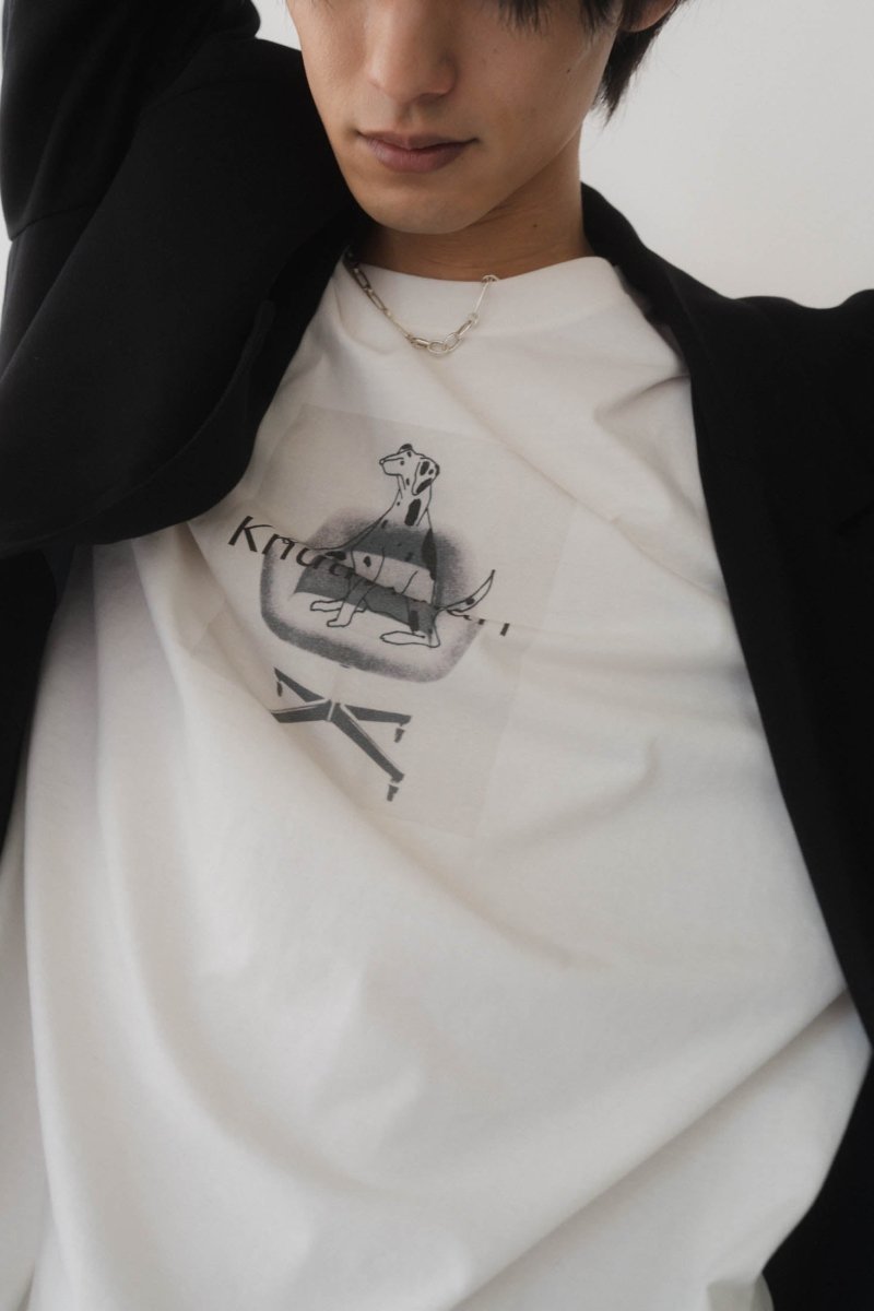 Dalmatian print Longsleeve T-shirt - KNUTH MARF