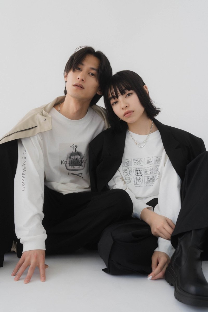Dalmatian print Longsleeve T-shirt - KNUTH MARF