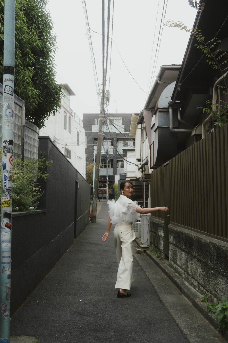 docking tulle tops/3color - KNUTH MARF