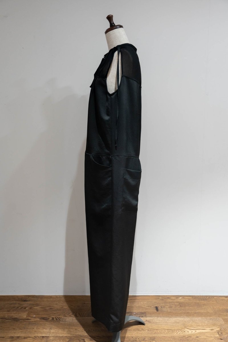 ennui sheer satin all in one/black - KNUTH MARF