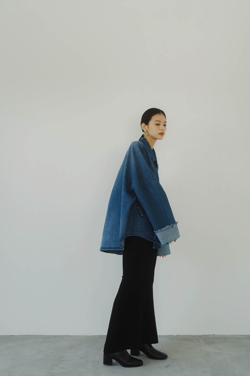 front zip mermaid skirt/2color - KNUTH MARF