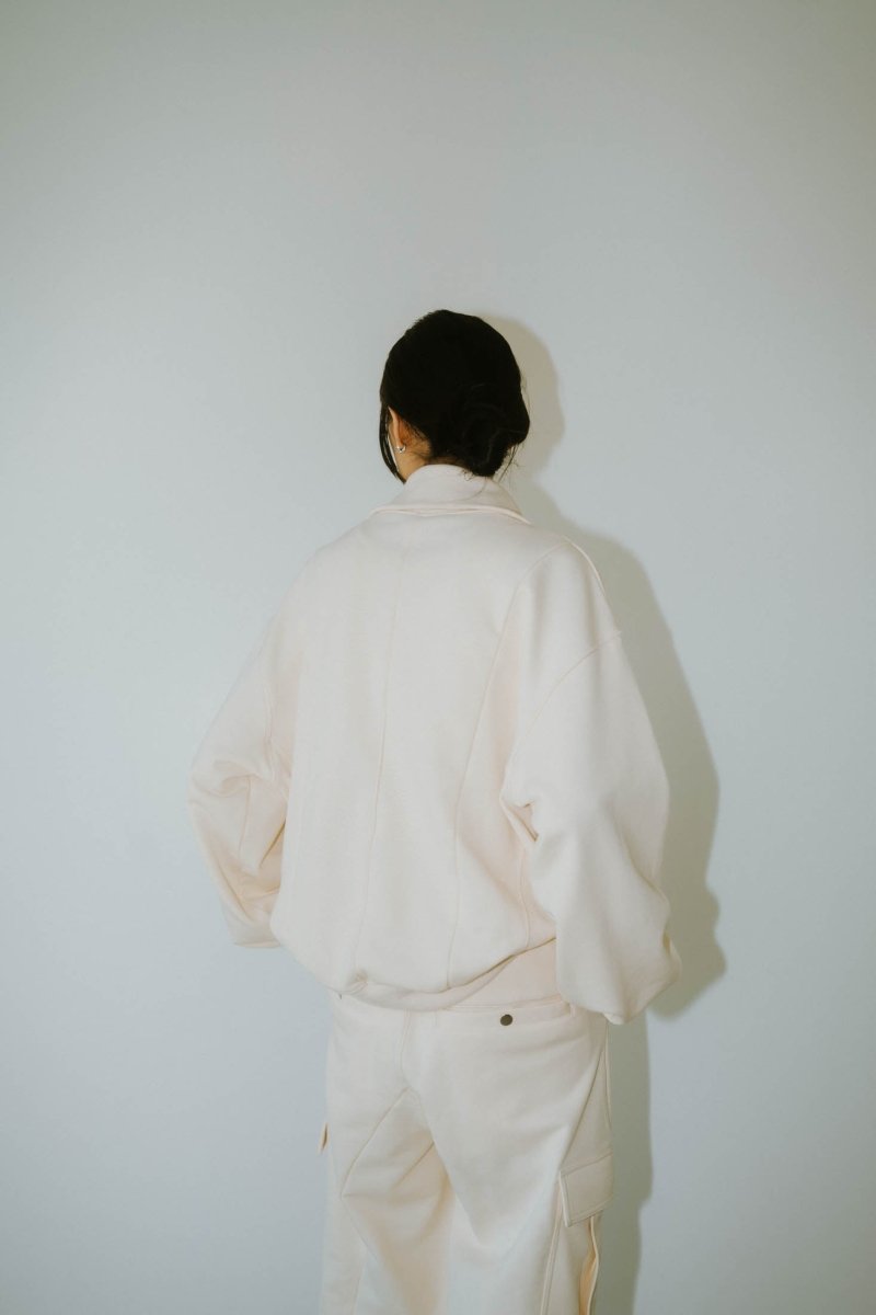 half zip sweat(unisex)/3color - KNUTH MARF