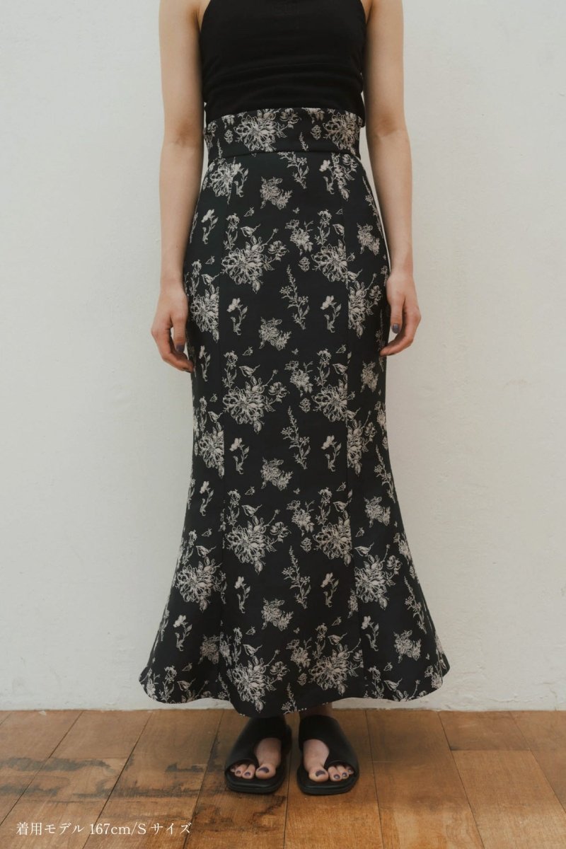 -high end- jacquard mermaid skirt - KNUTH MARF