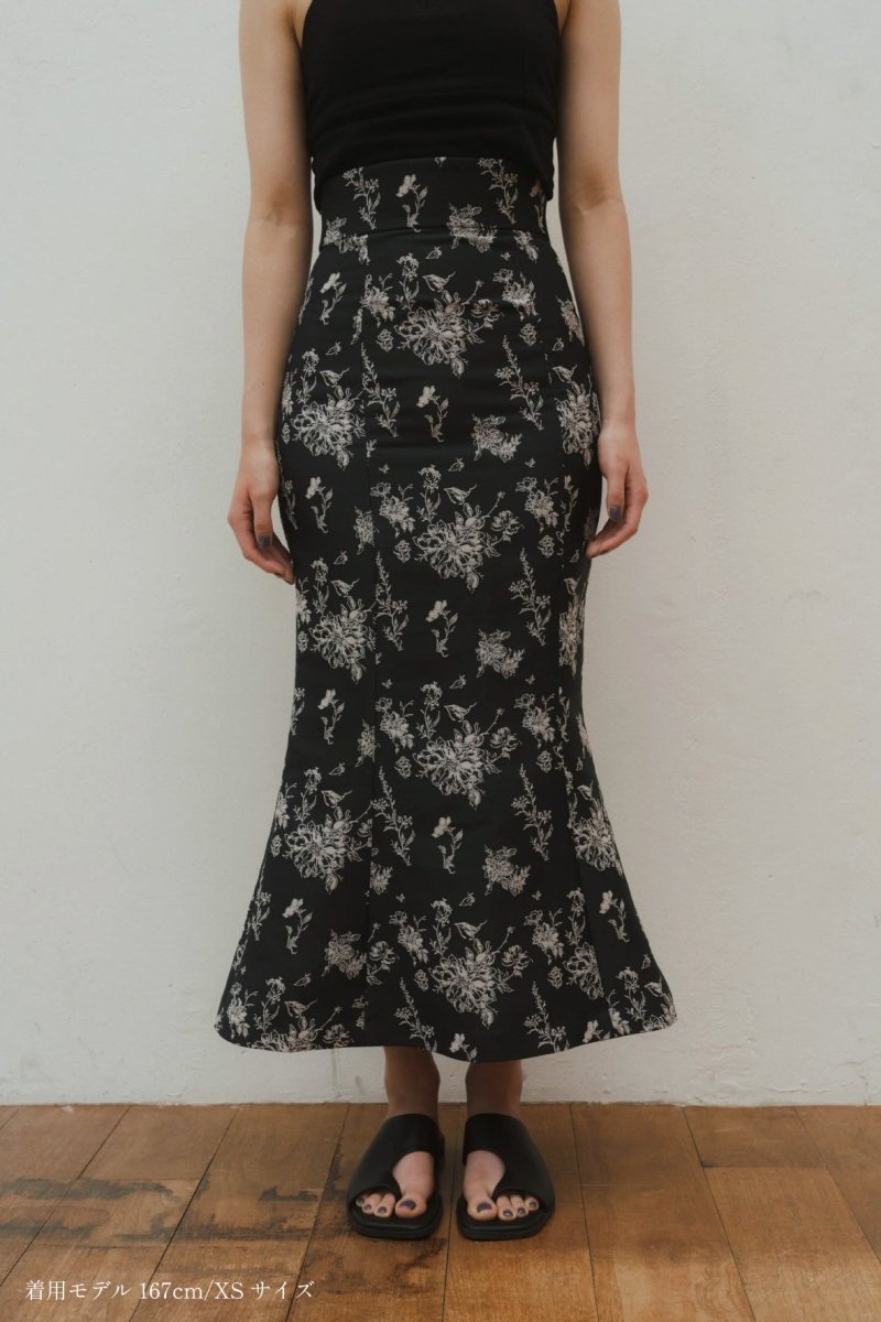 -high end- jacquard mermaid skirt - KNUTH MARF