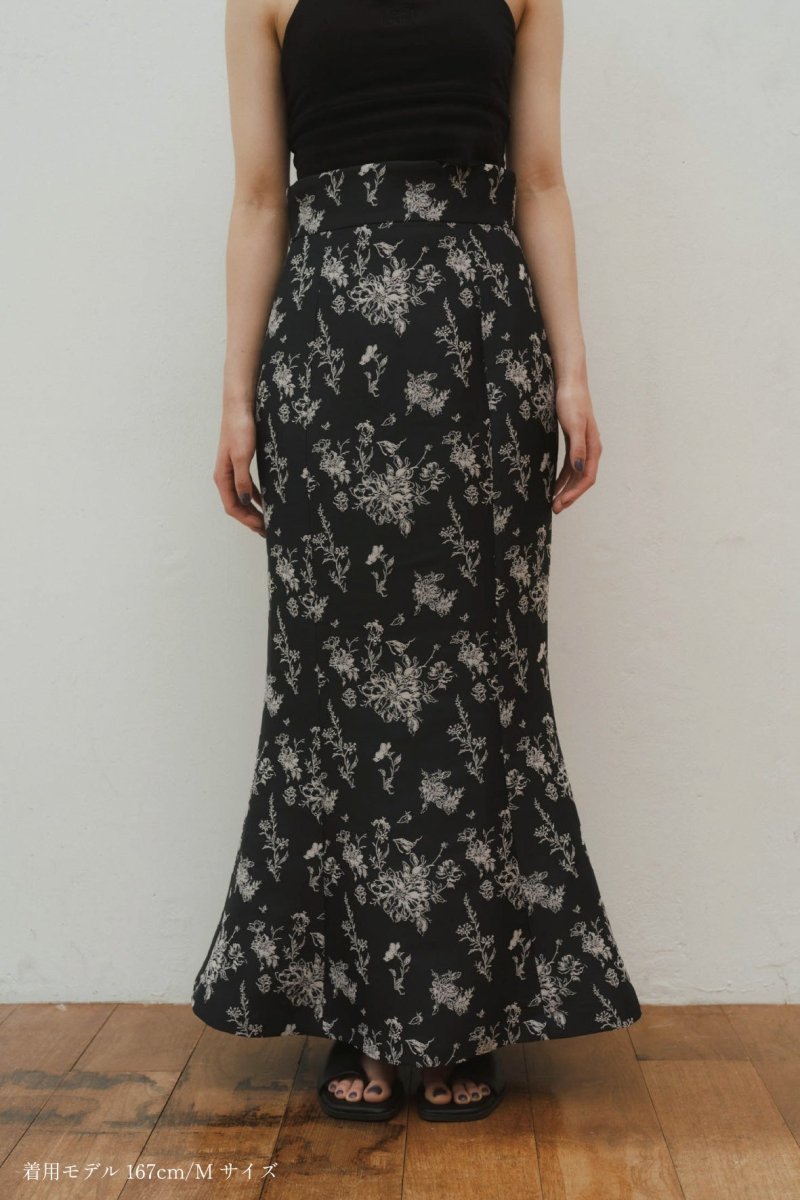 -high end- jacquard mermaid skirt - KNUTH MARF