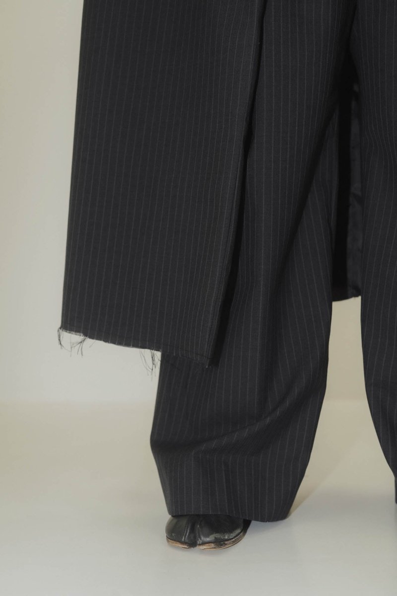 -high end- one tuck easy slacks(unisex)/2color - KNUTH MARF