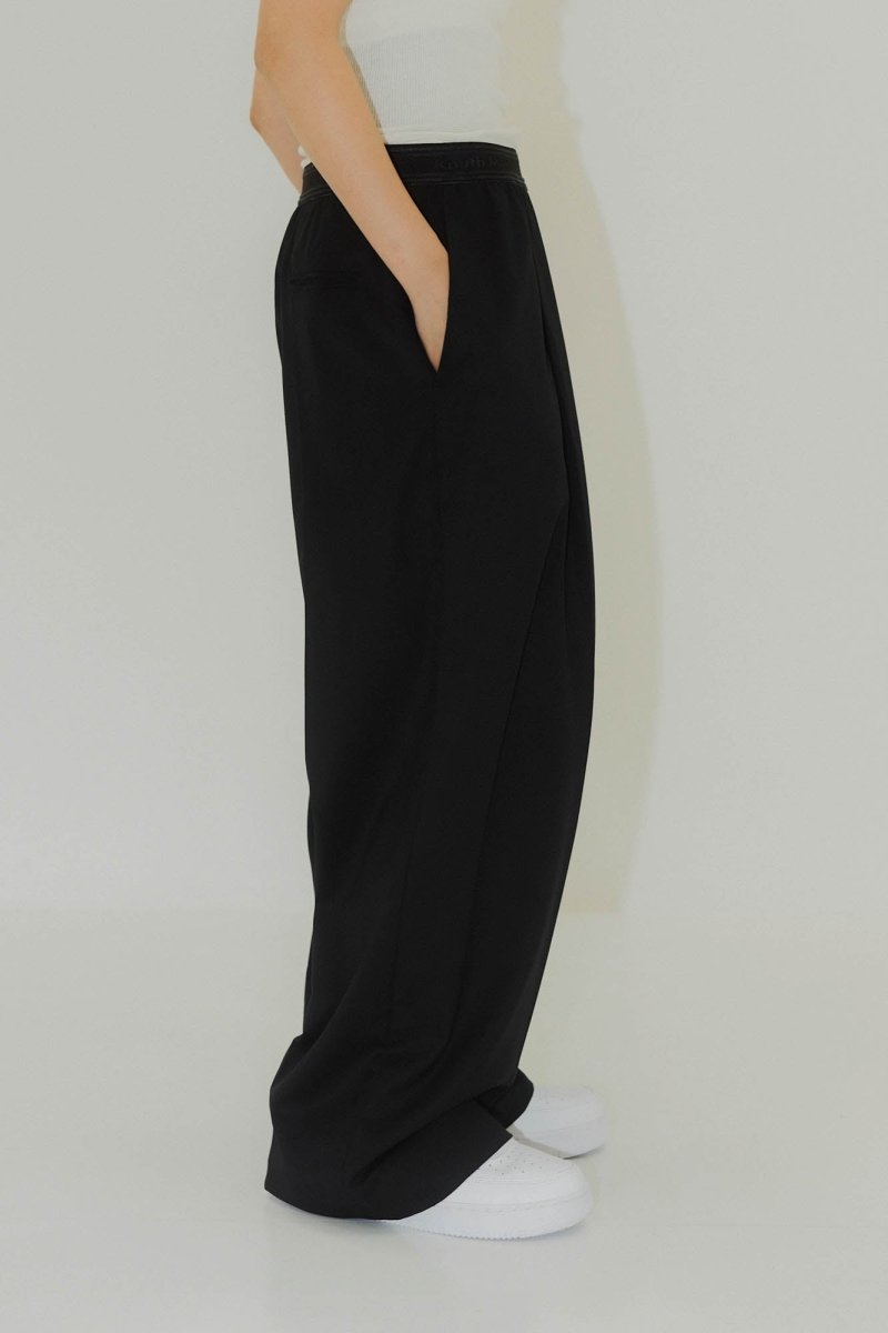-high end- one tuck easy slacks(unisex)/2color - KNUTH MARF
