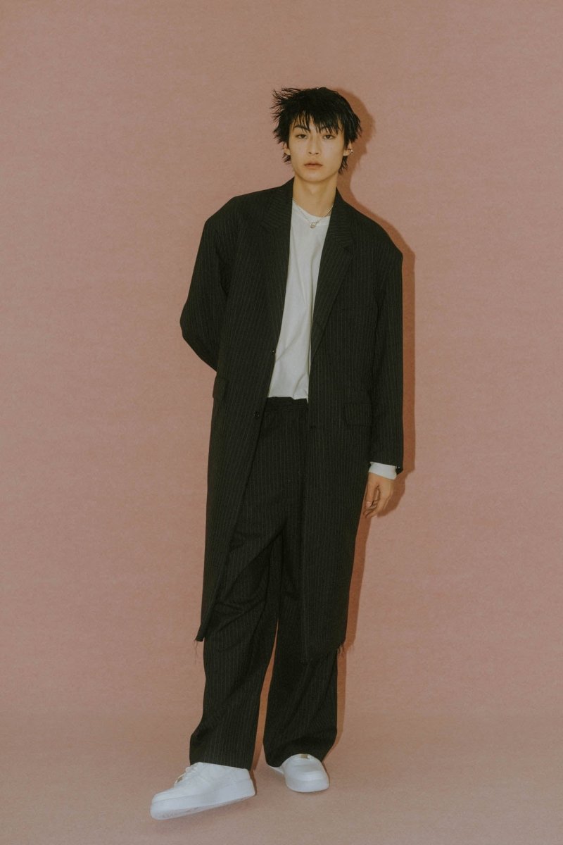 -high end- one tuck easy slacks(unisex)/2color - KNUTH MARF