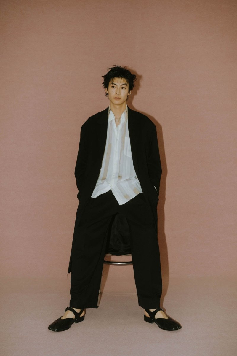 -high end- one tuck easy slacks(unisex)/2color - KNUTH MARF