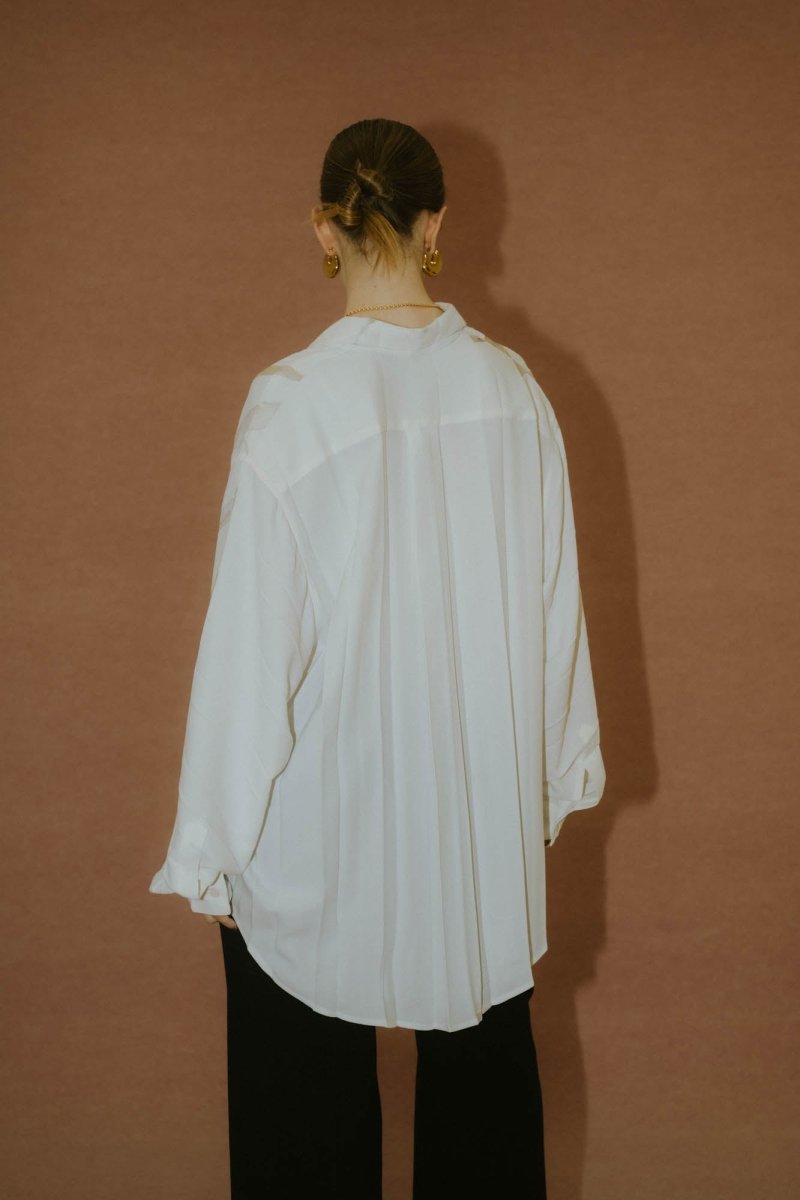 -high end- pleats unique print shirt(unisex) - KNUTH MARF