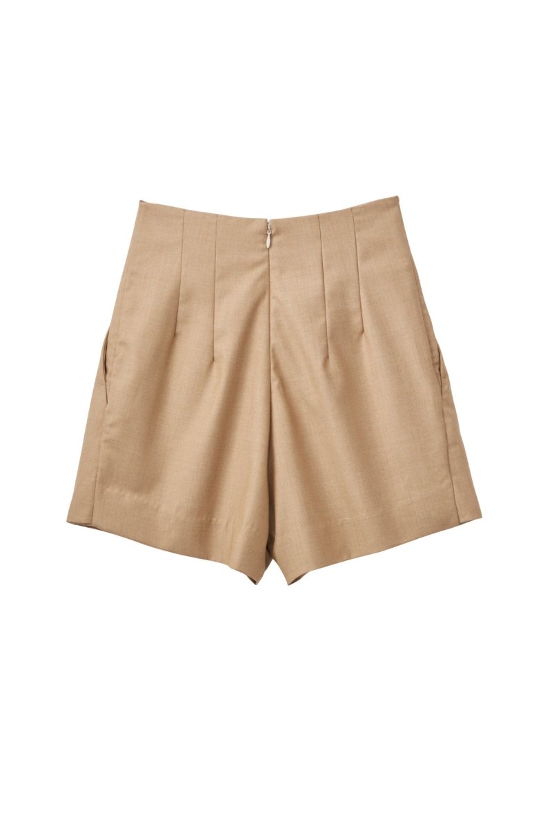 high waist front skort/black - KNUTH MARF