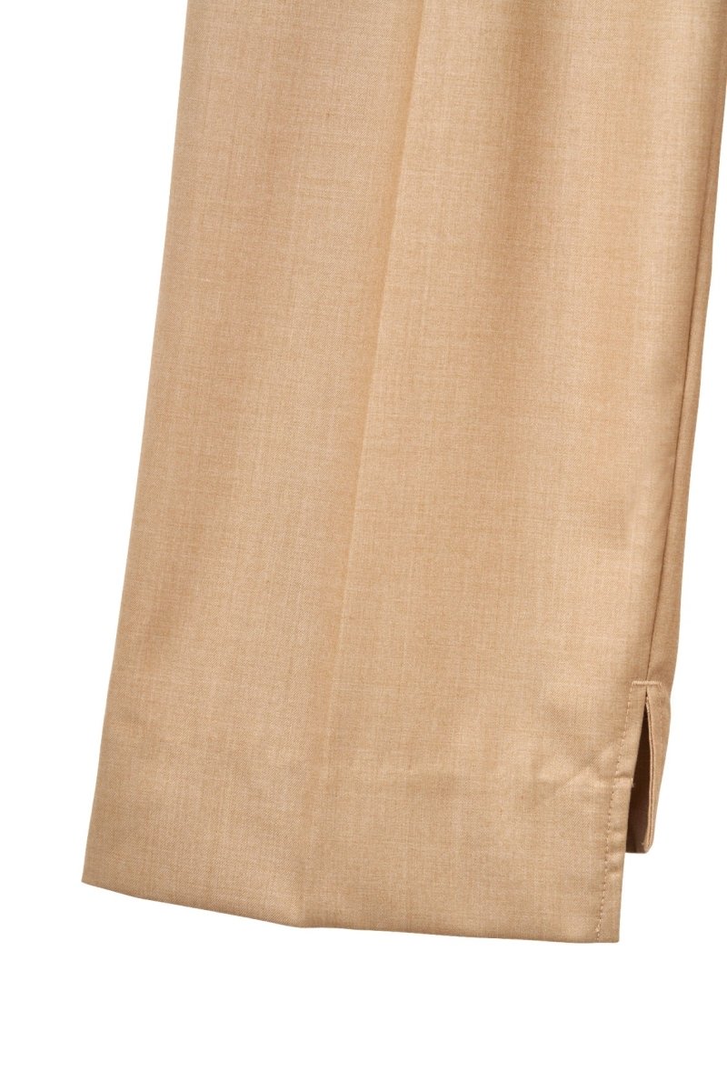 high waist slacks pants/black - KNUTH MARF