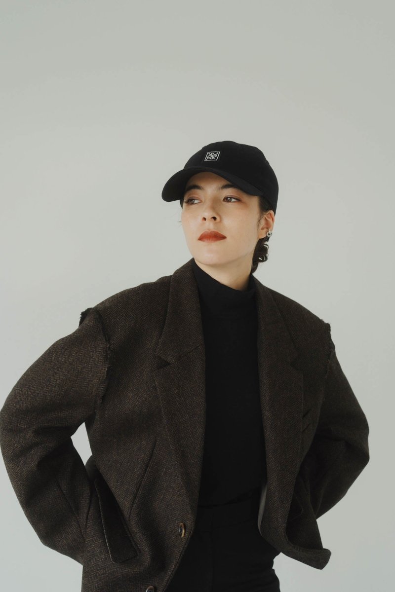 leather strap logo cap(unisex) - KNUTH MARF
