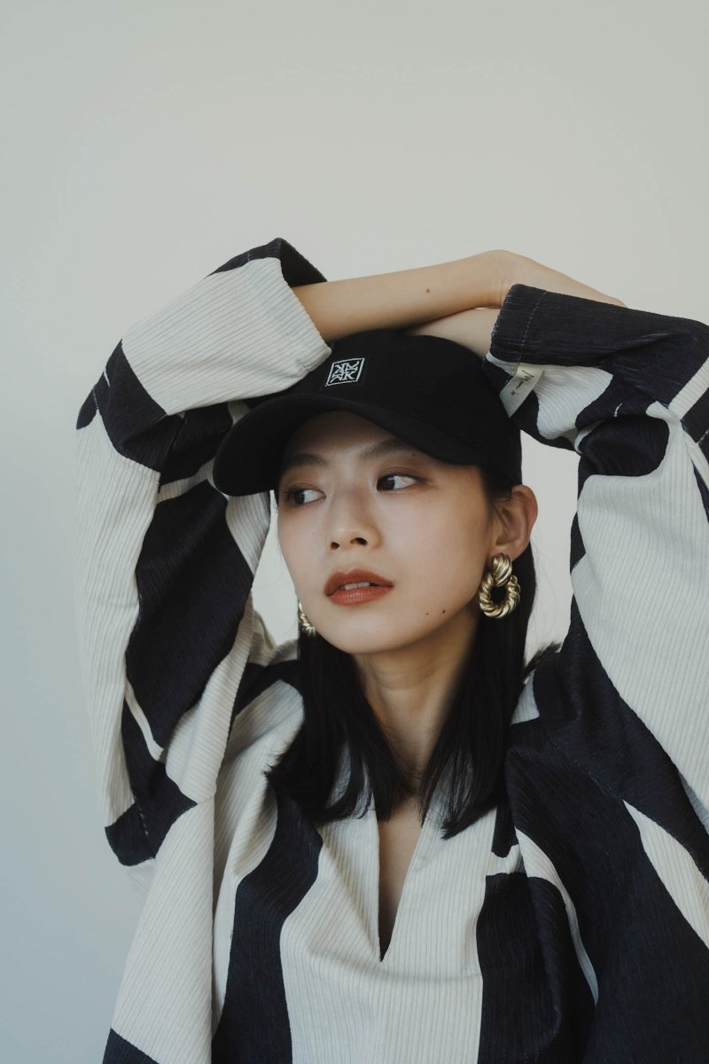 leather strap logo cap(unisex) - KNUTH MARF
