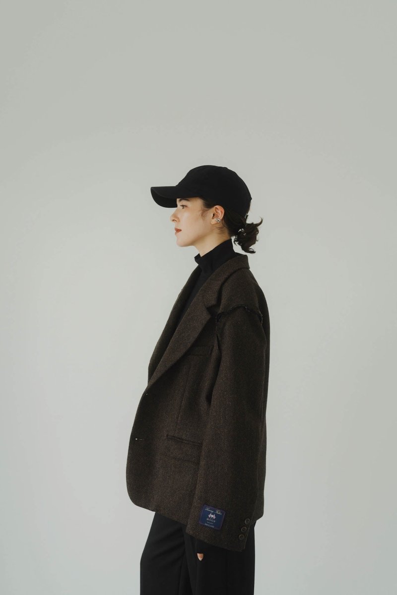 leather strap logo cap(unisex) - KNUTH MARF